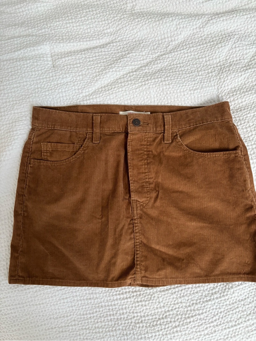 Levi's Icon Skirt Corduroy Mini Skirt Brown size 29
